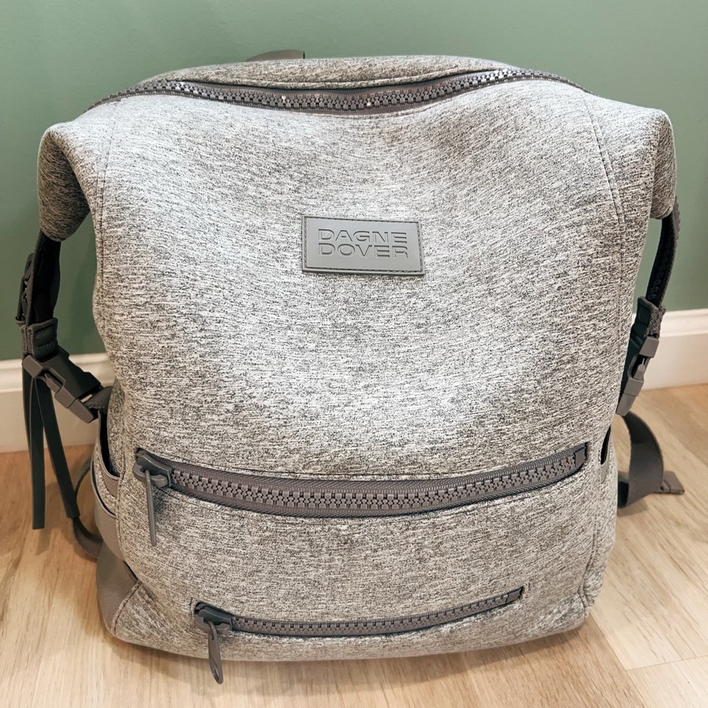 Dagne Dover Heather Gray Backpack